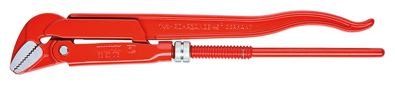 Ключ трубный 2" шведского типа, прямые губки 45°, зев 70 мм, длина 570 мм KNIPEX
