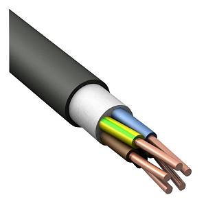 Провод силовой ВВГнг(А)-LS 5х1,5 кв. мм. ГОСТ ("Конкорд") 100м.