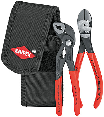 Набор ШГИ в поясной сумке для инструментов, 2 пр., KN-7401160/8701150 KNIPEX